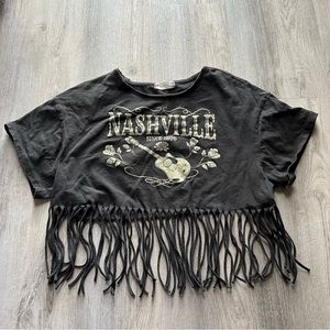 Altar’d State Fringe Nashville Crop Top